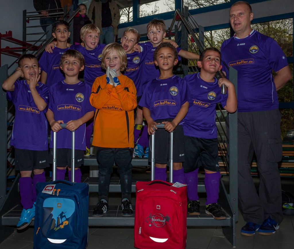 Bambini-Mannschaft des SFD Schwanheim Fußballmannschaft